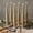 Sand Biege, variant on WYZworks 10" Smooth Taper with Twist Flameless LED Taper Candles - Sand Biege, Set of 6 - Remote, 2/4/6/8-Hr Timer (24-hr Memory), Bottom On/Off Button, Dimmable, Battery Operated, Flicker/Steady