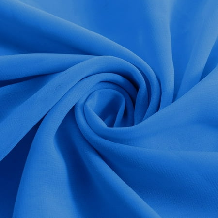 

10ft Chiffon Table Runner 29x120 Inches Blue Table Runner For Wedding Baby Girl Bridal Shower Decorations 6 Ft Table