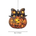 thumbnail image 2 of Orangide Halloween Pumpkin Pendant Acrylic Hanging Ornament Fall Decor Cute Jack-O-Lantern Decorations for Home Window Car Rearview Mirror Indoor Outdoor, 2 of 8
