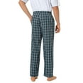 thumbnail image 4 of Onimisc Men's 100% Cotton Pajama Pants Lightweight Pjs Bottoms Sleepwear Bottom Pants with Pocket Drawstring 3-Pack, 4 of 9