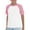 Pink, variant on XIMIN Boys Cotton Short Sleeve Colorblock Raglan Jersey Raglan T Shirts Kids Basic Color-Block Tops Relaxed Fit T-Shirt Crewneck Tees (12-18 Months, Green)