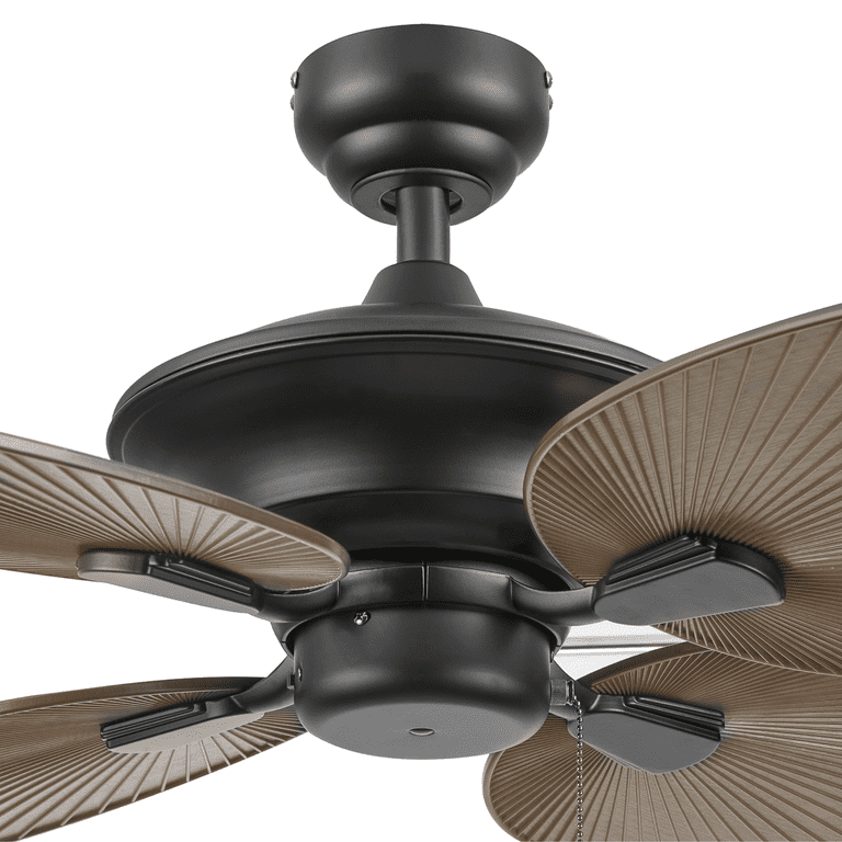Honeywell 52 Black Ceiling Fan - Reversible Motor - Walmart.com