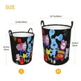 thumbnail image 5 of Large Laundry Hamper, Blue'S Clues Collapsible Laundry Basket With Handles, Tall Storage Basket For Blanket, Toys, Dirty Clothes In Living Room, Bedroom, Bathroom, Nursery, 5 of 7