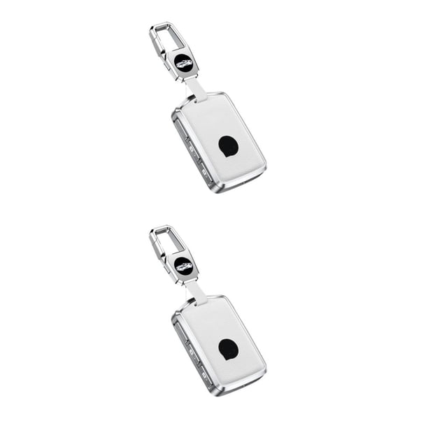Speravity Funda de cuero para llave de coche, funda protectora desmontable para llaves de vehículo, accesorios de modificación, reemplazo para Type4 NO4