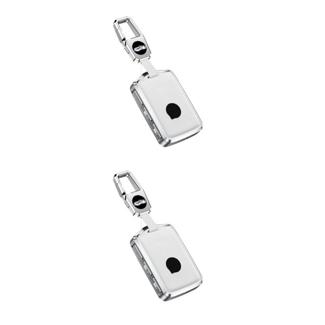 Riwesomey Funda de cuero para llave de coche, funda protectora desmontable para llaves de vehículo, accesorios de modificación, reemplazo para Type4 NO4