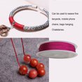 thumbnail image 3 of Injueey Collar con cuentas, cordón hecho a mano, fabricación de joyas, hallazgos de alambre trenzado, gargantilla, tobillera, accesorio artesanal para Artesanía Rosa roja Injueey HA075240-07, 3 of 6