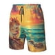thumbnail image 4 of Fotbe Island Beach Guinea Pig Trajes de Baño Estampados para Hombre, Shorts de Verano de Secado Rápido, Ropa de Playa, Bañadores-X-Large, 4 of 6