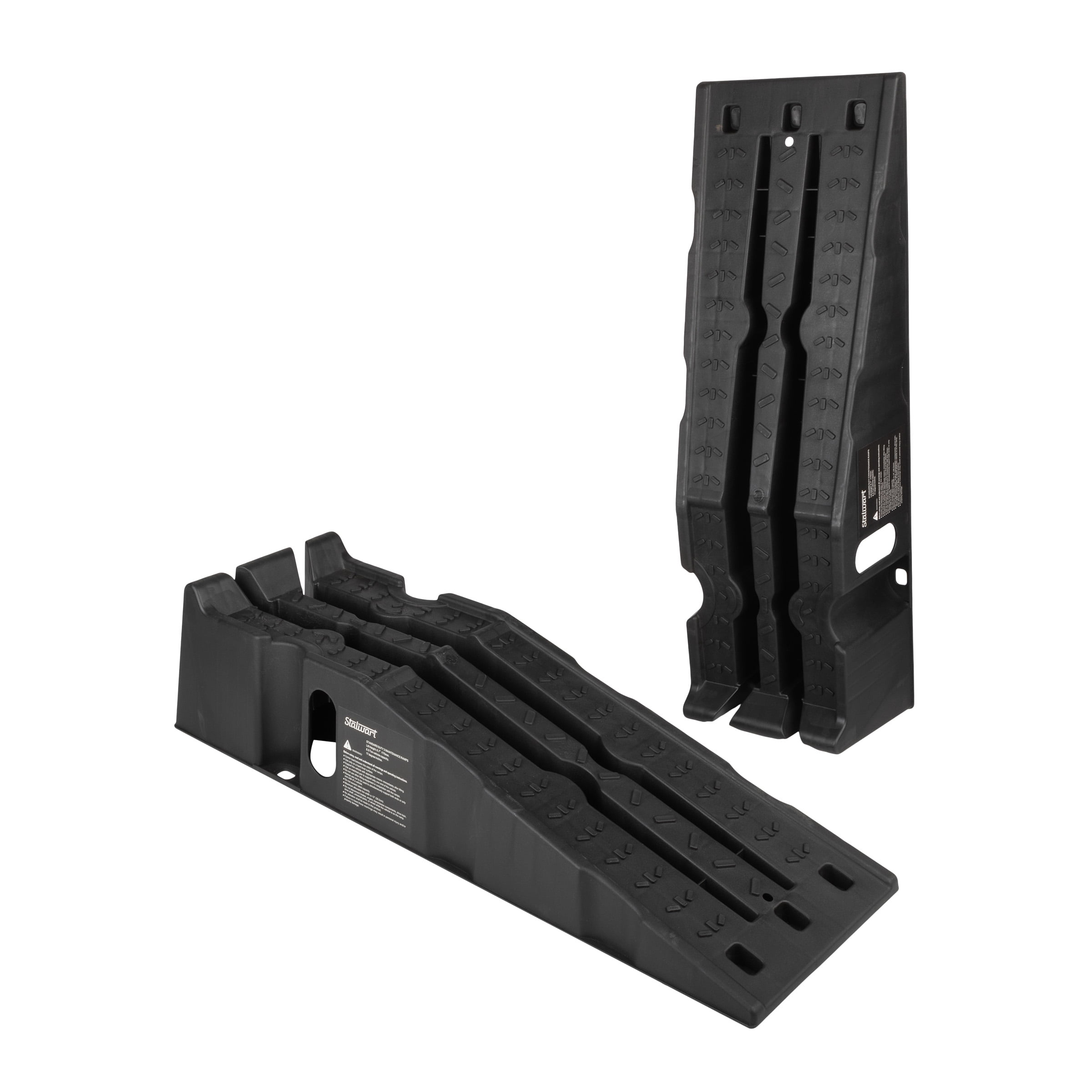 Stalwart Car Ramps for Oil Changes 2-Pack - 16,000lb GVW Capacity Car Lift