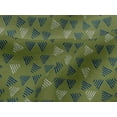 thumbnail image 4 of oneOone Viscose Jersey Fabric Triangle Block Print Sewing Fabric BTY 60 Inch Wide, 4 of 5