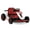 Red, variant on LIGIANT 24V Electric Go Kart, Drift Kart w/2X150W Motors, 7 AH Battary, 5-Point Safety Belt, Age 6+