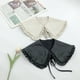 thumbnail image 2 of Chal de cuello falso Chal de PU Tendencia de moda blanca para mujer, 2 of 6
