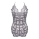 thumbnail image 2 of Gibobby Conjunto de lencería Sexy Conjunto de Lencería Erótica Ropa Interior Sexy para Mujer, Camisón de Una Pieza con Tanga, Ropa de Dormir para Mujer(Gris, XXG), 2 of 5