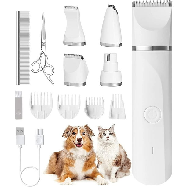 Kidsjoy Dog Clippers , Dog Grooming Kit, Rechargeable Low Noise