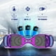 thumbnail image 3 of HOVERSTAR Bluetooth Hoverboard, LBW12A Color cromado o monopatín eléctrico de piel impresa con ruedas intermitentes LED, 3 of 5