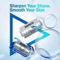 thumbnail image 4 of Cuchillas de afeitar DORCO ST300 Platinum de acero inoxidable, 100 unidades, 4 of 6