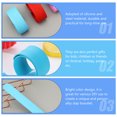 thumbnail image 4 of 4pcs Silicone Slap Bracelets Colored Slap Bracelets DIY Slap Bracelets Party Favors, 4 of 7