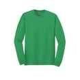 thumbnail image 5 of Gildan Heavy Cotton Men's Long Sleeve T-Shirt, Comfortable, Crewneck Classic Fit, Irish Green, S, 5 of 5