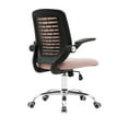 thumbnail image 5 of Porthos Home Hank Office Chair With Airy Mesh Back, Angle-adjustable Armrests, Sturdy Metal Legs With Roller Wheels And Height Adjustable Gas Lift Seat (For The Cozy Home Studio And Small Office), 5 of 6