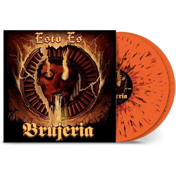 Brujeria - Esto Es Brujeria - Orange, Red & Black Splatter - Music & Performance - Vinyl