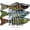 3 Pack-Style 1, variant on BARMOTU Fishing Lures Multi Jointed Fish Fishing Kits Slow Sinking Lifelike Swimbait Freshwater and Saltwater Crankbaits for Bass Trout Bass Lures