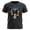A-Black1064, variant on XIAOCHA Women's Printed Crew Neck Tee Short-Sleeve Fan-Sports Daily Casual Tees