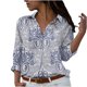 thumbnail image 1 of Camisas Para Mujer Moda Tops Turn-Down Collar Funny Printe Casual Camisetas Blusa Camisa Estampada Odeerbi ODB126553, 1 of 6