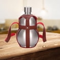 thumbnail image 3 of Botella de Calabaza Zulema Acero Inoxidable 304 Jarra de Vino 2.5L Plata, 3 of 8