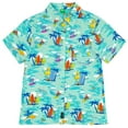 thumbnail image 3 of Sesame Street Elmo Cookie Monster Abby Cadabby Womens Matching Family Hawaiian Button Down Shirt Woman's Large, 3 of 5