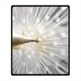 thumbnail image 2 of RYLABLUE Peacock Blanket Fleece Throw Blanket for Sofa or Bed 58x80 inches, 2 of 3