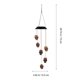 thumbnail image 4 of Halloween Skull Wind Chime Light Outdoor Solar Led Wind Bell Lamp Skull Pendant, 4 of 4