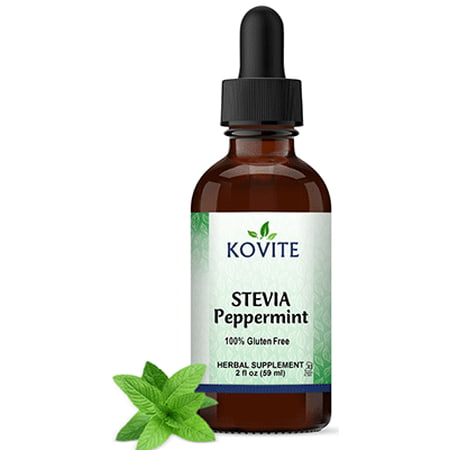 Kovite Kosher Liquid Stevia Extract Peppermint - 2 fl oz (59 (Best Sweetener For E Liquid)