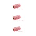 thumbnail image 4 of bedienty 91 .5m Cotton Cord Rope Crafts Macrame String Solid Color Cotton Yarn Rope Home Textiles Durable Do Not Fade Cotton Rope light pink 3Set, 4 of 6