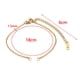 thumbnail image 3 of Pulsera Collar Extensor Cadena Terminaciones Ajustar Clip Broche Oro 15 mm, 3 of 8