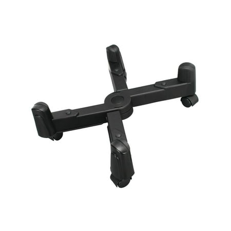 UPC: 0810154011674 | Syba SY-ACC65029 Mobile Desktop Tower Computer Floor Stand Rolling Caster Wheels and Adjustable Width from 6 to 10