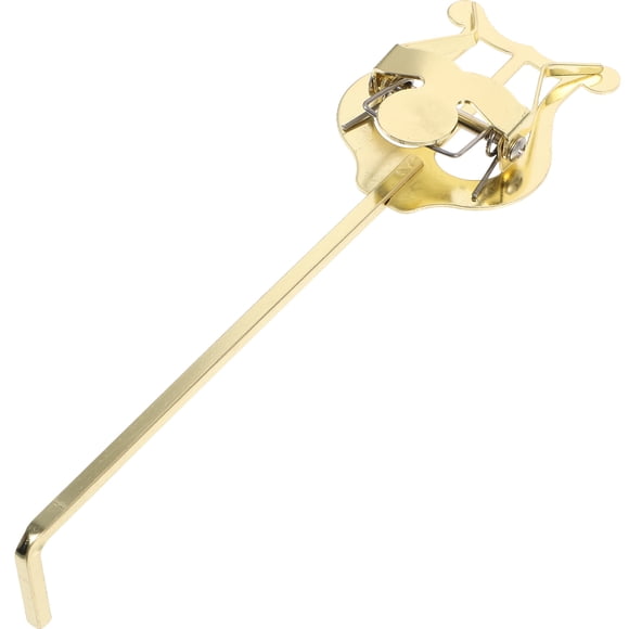 Miangastore Trumpet Lyre Marching Trumpet Lyre Music Book Holder Metal Trumpet Lyre Instrument Accessory