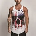 thumbnail image 1 of Men's American Flag Stripes and Stars Tank Top Shirt, 1 of 2