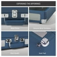 thumbnail image 4 of Crosley Cruiser Plus Vinyl Record Player with Speakers and Wireless Bluetooth - Audio Turntables, 4 of 6