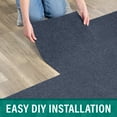thumbnail image 5 of EAZY Floor Boone Hobnail Blue Residential 18 in. x 18 in. Peel and Stick Carpet Tile Square 22.5 Sq. ft. 10 Tiles Per Box, 5 of 12