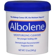Albolene Moisturizing Cleanser Fragrance Free 12 oz (Pack of 3)