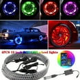 thumbnail image 1 of MesaSe Interior Car LED Strip Lights With Wireless APP And Remote Control  RGB 5 In 1 Ambient Lighting Kits With 236 Inches Fiber Optic  16 Million Colors Car Neon Lights  Sync To Music, 1 of 7