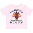 thumbnail image 3 of Inktastic Thanksgiving Big Sis Announcement Turkey Girls Toddler T-Shirt, 3 of 5