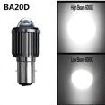 thumbnail image 1 of 6000LM LED Moto Light Bulbs H4 BA20D LED Motorcycle Headlight Bulbs White Yellow Lamp Fog Lights Headlamp, 1 of 5