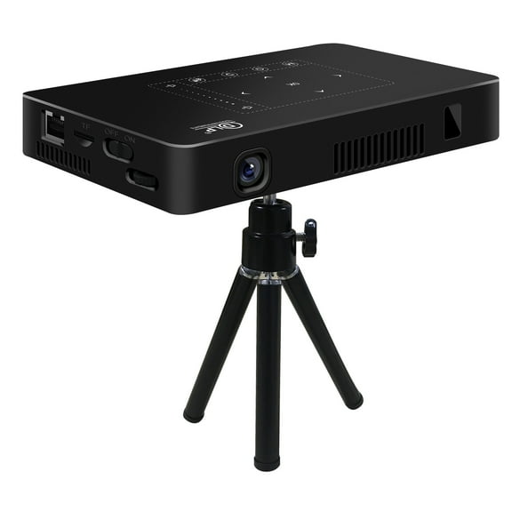 P10 Mini Projector: Portable Big Screen (Android, WiFi, 4K Decoding)