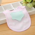 thumbnail image 1 of 3DWaterproofBabyBibwithConcealedButton-LightPink(1-3Years), 1 of 1