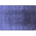 thumbnail image 1 of Ahgly Company Machine Washable Indoor Rectangle Oriental Blue Industrial Area Rugs, 5' x 8', 1 of 4