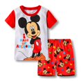 thumbnail image 1 of 4-7YearsKidsPyjamasMinnie/mickeyMousePrintedTops+shortsNightwearLoungewearSleepwearSummerOutfitsSets, 1 of 2