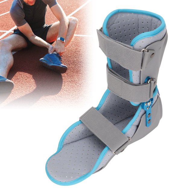 Ankle Fixing Brace, Angle Adjustment, Ankle Fracture Sprain Protector Rehabilitation Splint for Heel Arch, Plantar Fasciitis Night Splint Heel and Foot Pain, M