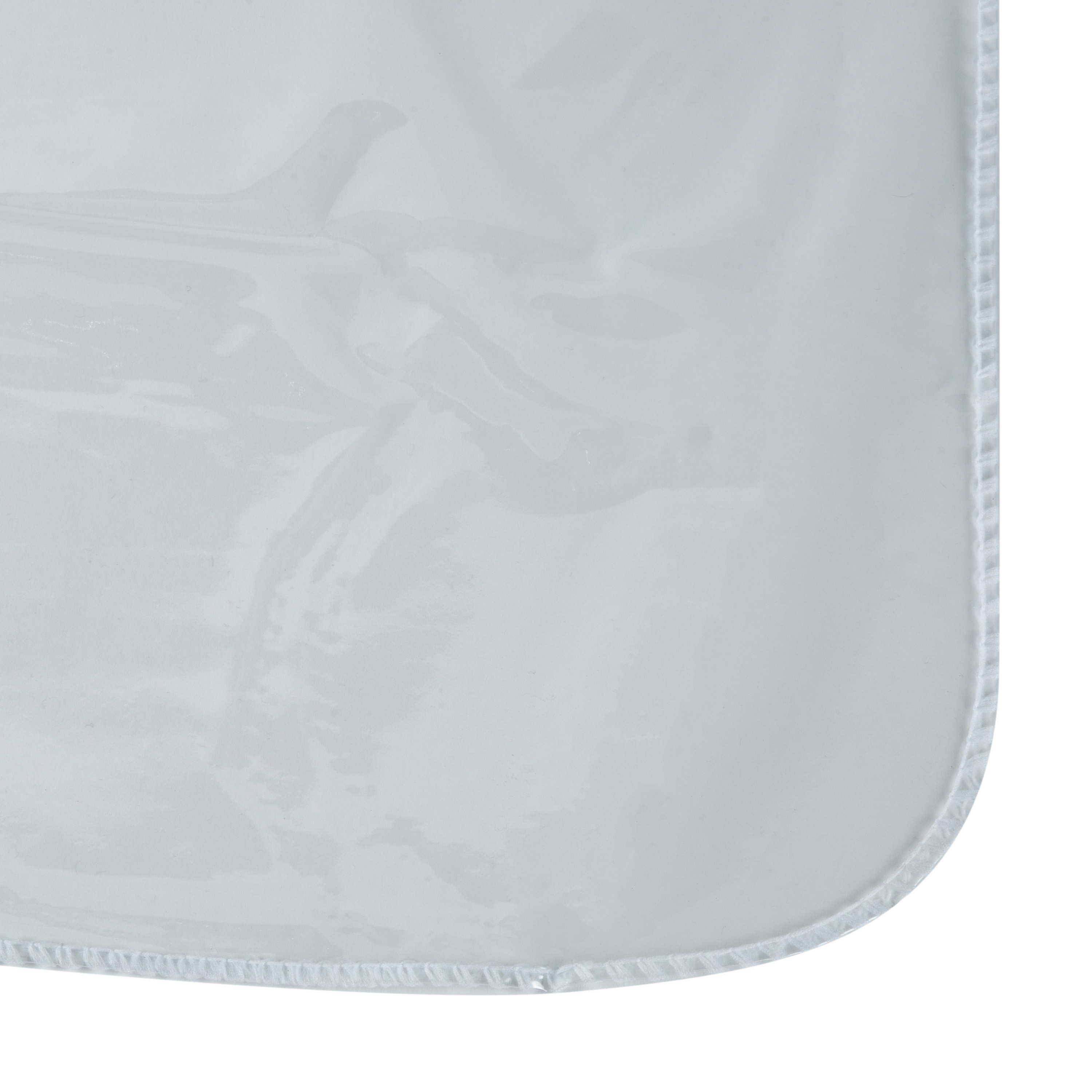 Home Details 70" Crystal Clear Tablecloth Protector