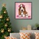 thumbnail image 4 of Pintura De Diamante 5D DIY Kit De Cachorro De Taladro Redondo Completo Decoración Del Hogar 30x30cm, 4 of 9