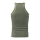 thumbnail image 5 of pstuiky Camiseta sin mangas para hombre, Camiseta deportiva de punto ajustada de color liso para hombre, de moda y fitness Camisas de hombre xxl, 5 of 7